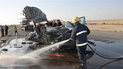 وفاة اربعة اشقاء بحادث أثناء عودتهم من تشييع جنازة والدتهم في العراق