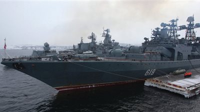 سفينة روسية تطلق النار في بحر النرويج