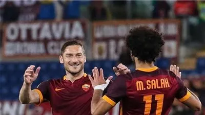 رسالة توتي إلى محمد صلاح في نهائي دوري أبطال أوروبا