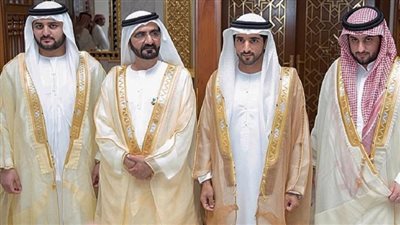 عقد قران ولي عهد دبي الشيخ حمدان آل مكتوم
