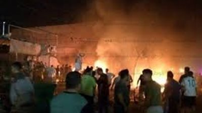 قذيفة تستهدف المنطقة الخضراء في بغداد بمحيط السفارة الأمريكية