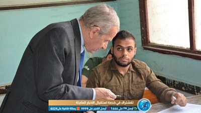 نائب وزير التعليم يتفقد سير امتحانات الدبلومات الفنية