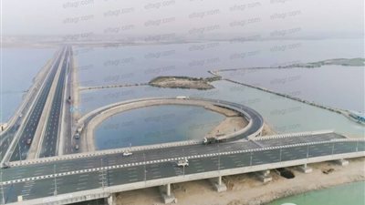 النقل: انتهاء تطوير وتوسيع المحور التنموي لمدينة برج العرب بتكلفة 700 مليون جنيهًا