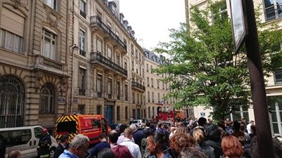 إخلاء مبنى وزارة الداخلية في باريس إثر اندلاع حريق