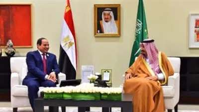 السيسي يلتقي الملك سلمان على هامش 