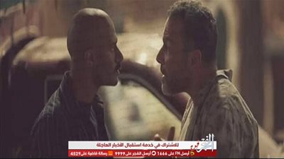 محمد خميس يحاول ضرب محمد رمضان بالنبوت في 