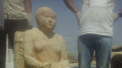 ننفرد بنشر تفاصيل كشف أثري جديد يعود للأسرة الرابعة في منطقة أبو رواش بالجيزة (صور)