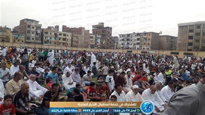 الآلاف من أهالي الغربية يتوافدون على الساحات لأداء صلاة عيد الفطر (فيديو وصور)