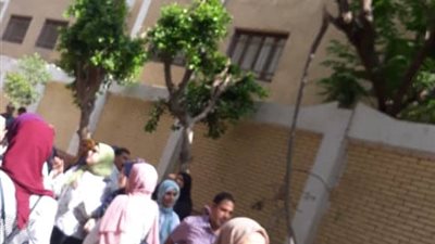 إصابة طالبة بضيق تنفس في أول أيام امتحانات الثانوية بالخانكة