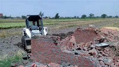 إزالة ٧٠ حالة تعدي في المهد أثناء فترة إجازات عيد الفطر في الغربية (صور)