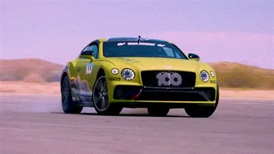 بنتلي كونتينينتال GT تسجل رقم قياسي جديد قبل إطلاقها (فيديو)