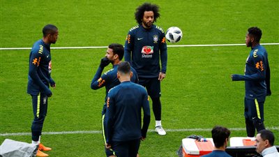 أول استعدادات منتخب البرازيل في ساو باولو