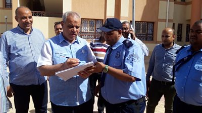   مسئولو هيئة المجتمعات العمرانية يتفقدون مدرسة قنا الثانوية للمتفوقين فى العلوم 