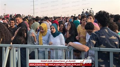 حفل زاب ثروت وشارموفرز والعسيلي يرفع سعار كامل العدد (صور)