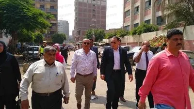 جولة تفقدية لمحافظ الشرقية بمدينة الزقازيق
