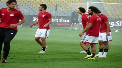 مؤتمر صحفي لمدرب منتخب مصر اليوم
