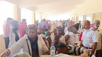 رئيس جامعة القاهرة يستعرض إنجازات القوافل الطبية للقرى الأكثر احتياجا (صور)