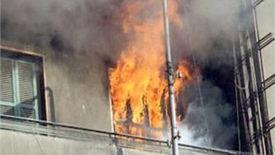 مصرع وإصابة 3 أشخاص في حريق هائل داخل منزل بكفر الدوار