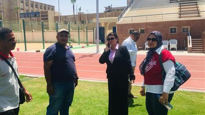 قبل ساعات من افتتاح كأس إفريقيا.. جولات رسمية بإستاد الإسكندرية (صور)