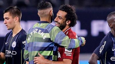 محرز يوجه رسالة إلى محمد صلاح