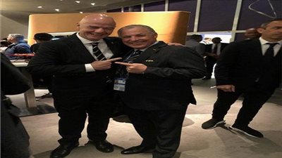 رئيس الفيفا يصل استاد القاهرة لحضور افتتاح أمم إفريقيا 2019