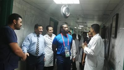 وفد الاتحاد الإفريقي يزور مستشفى التأمين الصحي بالسويس استعدادًا لأمم إفريقيا (صور)