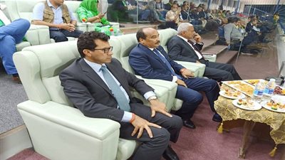 وزير الرياضة يستقبل رئيس موريتانيا بـ