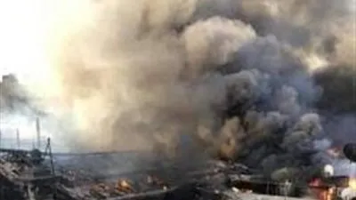 النيابة تستدعي أصحاب المحال المتضررة في حريق سوق الخضار بالعتبة 