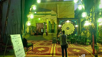  بدء عزاء محمد النجار بعمر مكرم (صور)