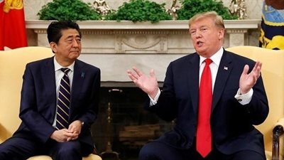 ترامب: اتفاقية الدفاع المشترك مع طوكيو 