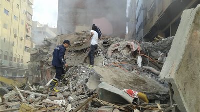 عاجل.. انهيار عقار في إمبابة ووقوع ضحايا (صور)