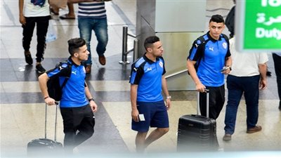بعثة الزمالك تغادر إلى قبرص