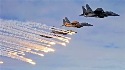 مقاتلات التحالف العربي تشن 7 غارات على موقع لمليشيا الحوثي في أب