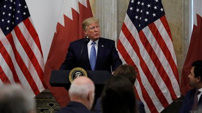 ترامب لأمير قطر: وسعنا قاعدة 