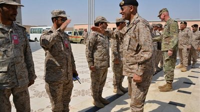 انطلاق التمرين العسكري 