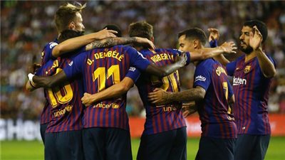 برشلونة يقترب من حسم رابع صفقاته الكبري