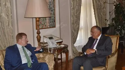 وزير الخارجية يؤكد أهمية زيادة الاستثمارات الأمريكية في مصر