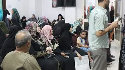 سيدات الفيوم يتوافدن على مركز الأورام في مبادرة 