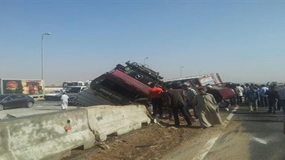 عاجل.. حادث مروري مروع بالدائري الإقليمي بالعياط ووقوع قتلى ومصابين