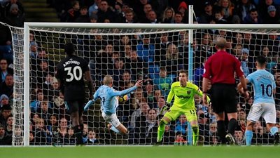 تشكيل مباراة مانشستر سيتي ووست هام