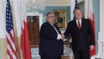 بومبيو يبحث في البحرين مواجهة سياسات إيران