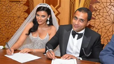 هبة السيسي تحتفل بعقد قرانها برفقة نجوم الفن  