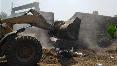 تنفيذ 42 قرار إزالة على أرض أملاك الرى بالدقهلية (صور)