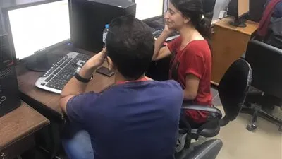 إقبال كبير من الطلاب فى اليوم الاول للمرحلة الثانية للتنسيق بمعامل التنسيق بجامعة طنطا (صور)