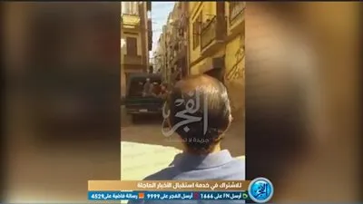 شاهد لحظة القبض على سارق تروسيكل بأسيوط بعد إصابته 3 بينهم فرد أمن (فيديو)