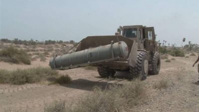 قوات الشرعية تعثر على مخازن صواريخ الحوثي