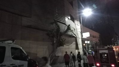 عاجل.. قوات الأمن تُخلي مبنى معهد الأورام تحسبًا لسقوطه (فيديو)