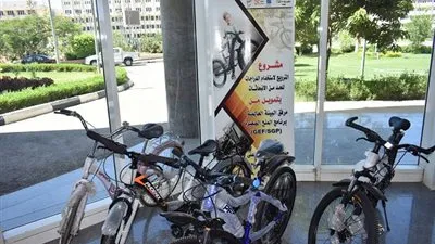 جامعة الفيوم تستقبل وفد مشروع استخدام الدراجات