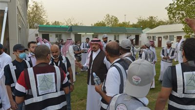 الأهلية لمطوفي حجاج الدول العربية تجهز 163 موقعا لاستقبال الحجاج بمشعر عرفات