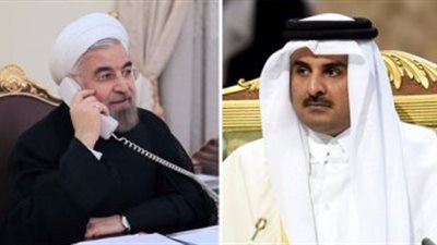 روحاني وتميم يناقشان هاتفيا التوترات في مياه الخليج